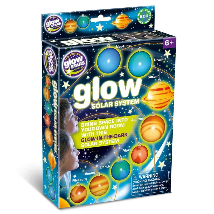 Glow Naprendszer, bolygók, foszforeszkáló szett