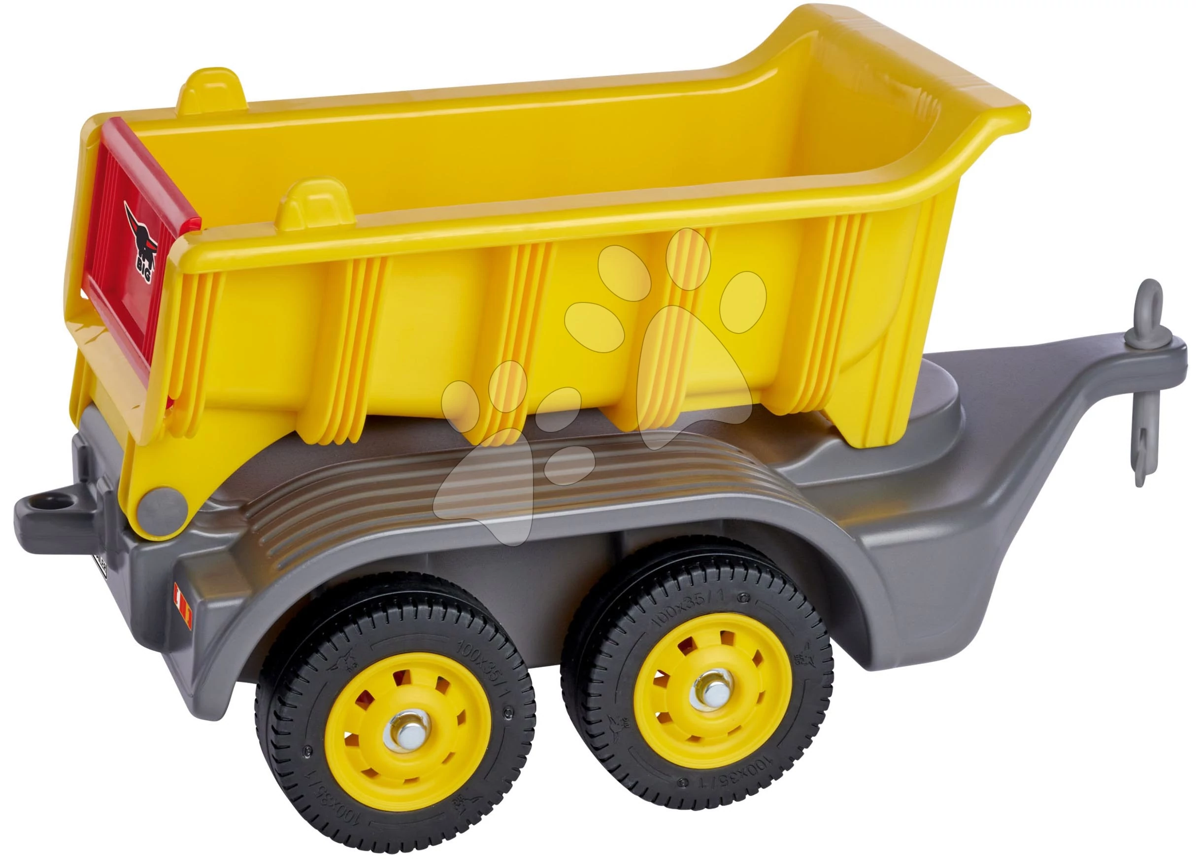 Utánfutó minden bébitaxihoz Power Worker Maxi Trailer BIG mozgatható platóval teherbírása 25 kg