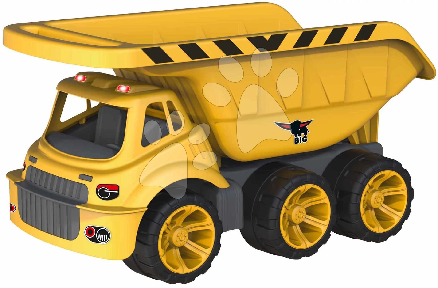 Dömper Power Worker Mega Truck BIG nagy szállító plató 12,8 l-es 65 cm hoszú 24 hó-tól