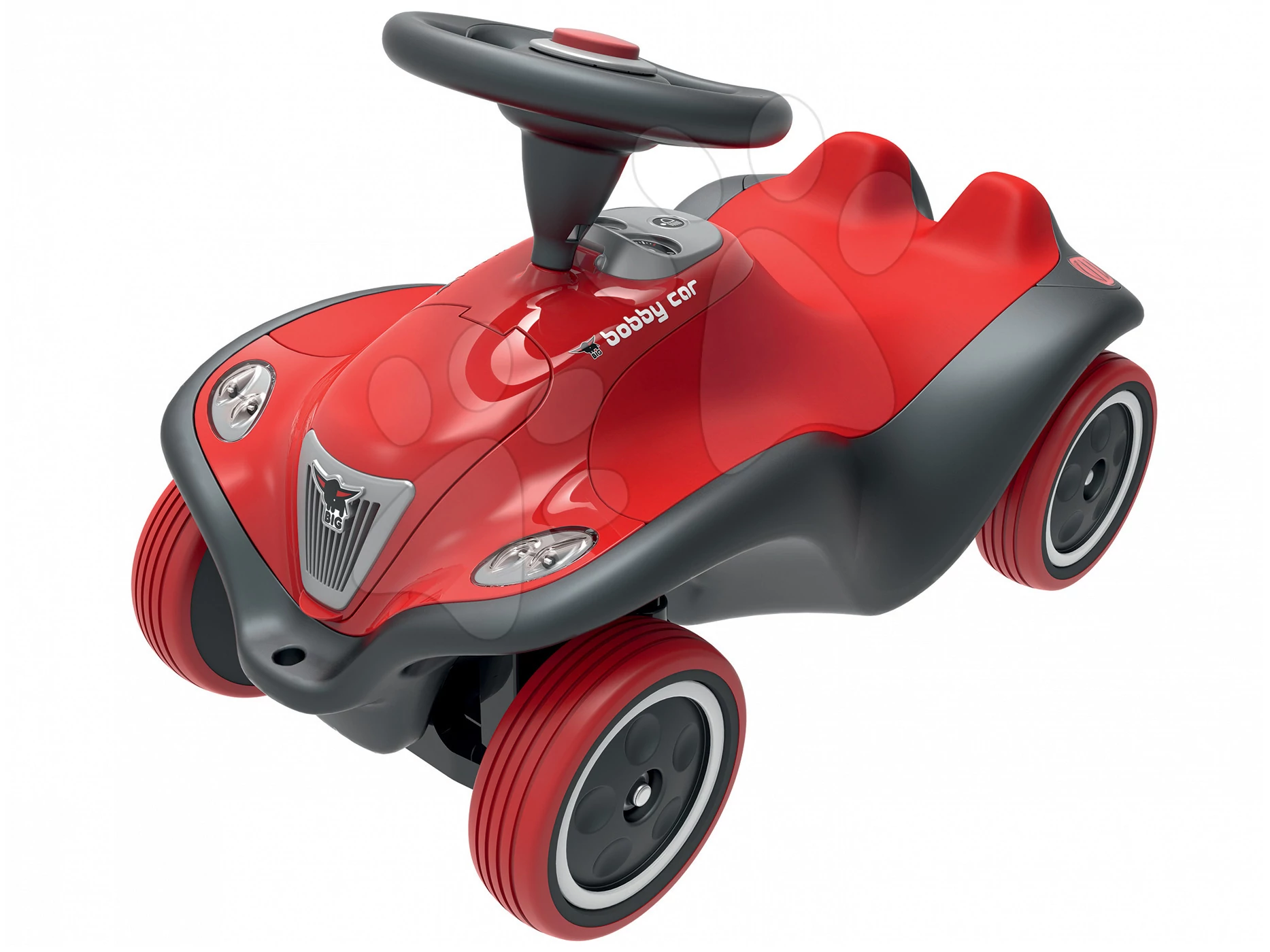 BIG bébitaxi Next Bobby Car 56230 piros-szürke 