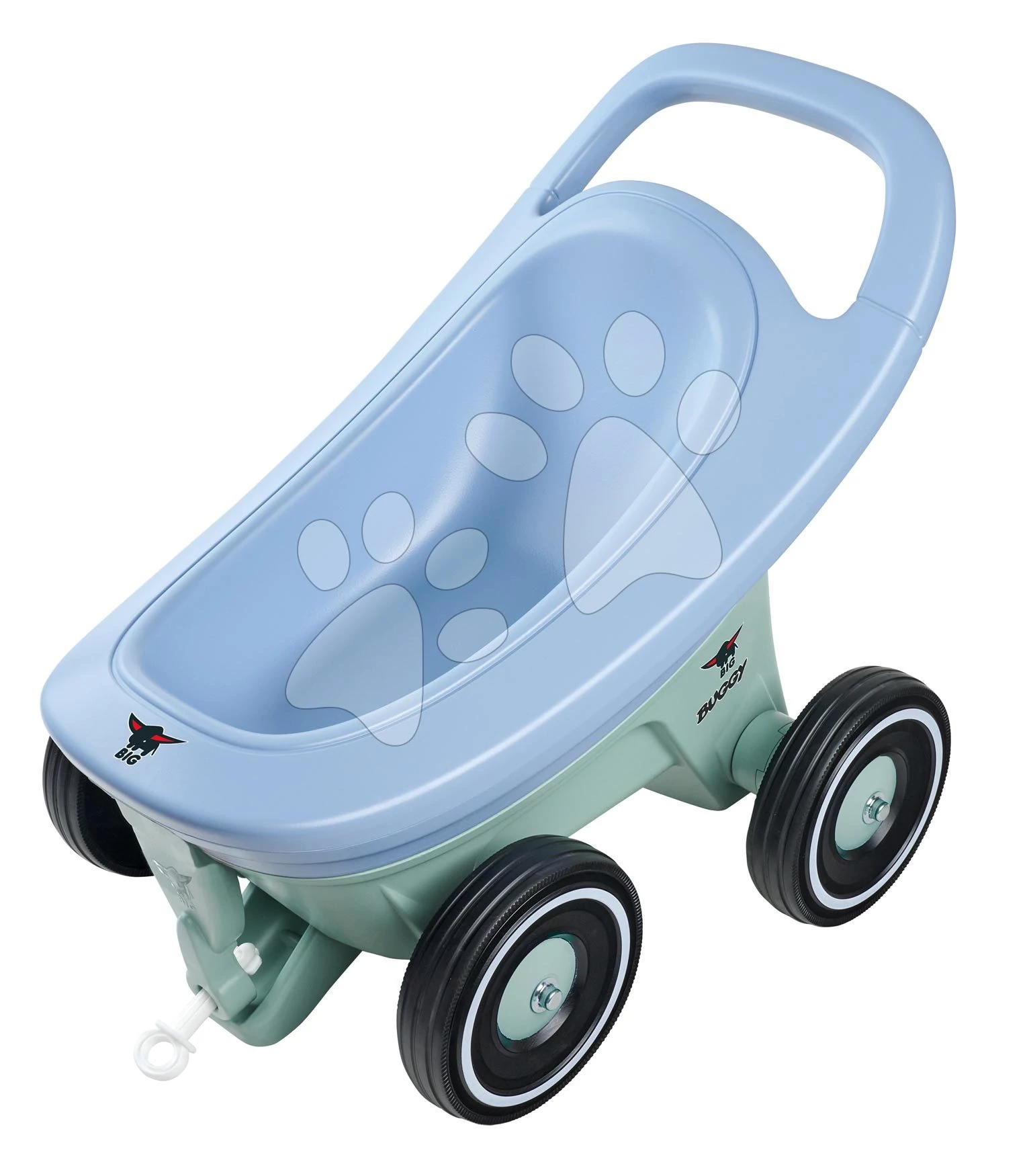 Járássegítő és babakocsi és utánfutó Buggy 3in1 Baby Walker BIG fékkel Classic&Neo&Next bébitaxikhoz 12 hó-tól BIG56254