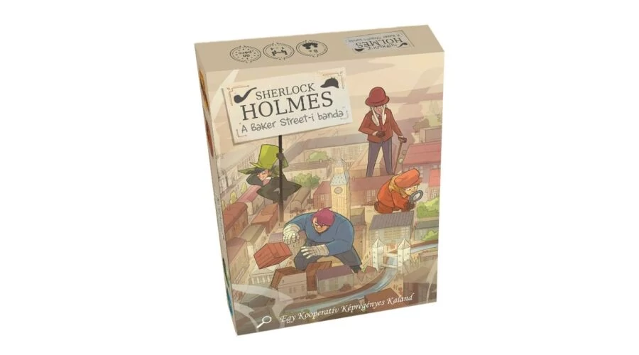 Sherlock Holmes: A Baker Street-i banda társasjáték
