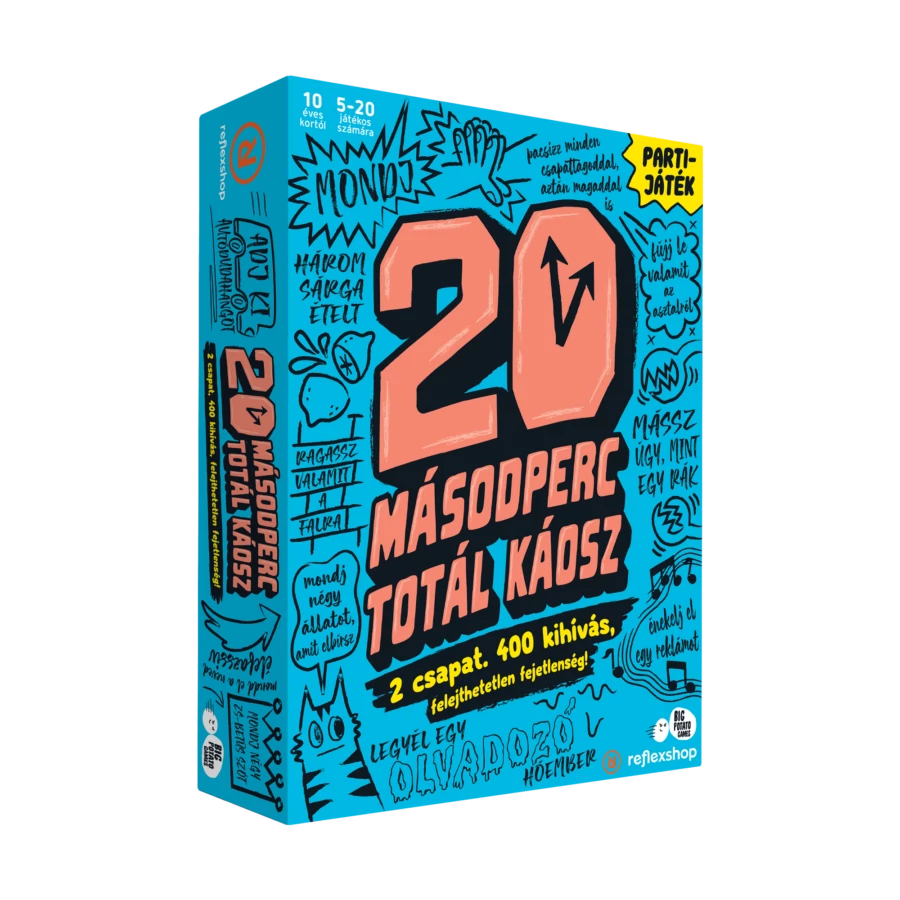 20 másodperc totálkáosz partijáték