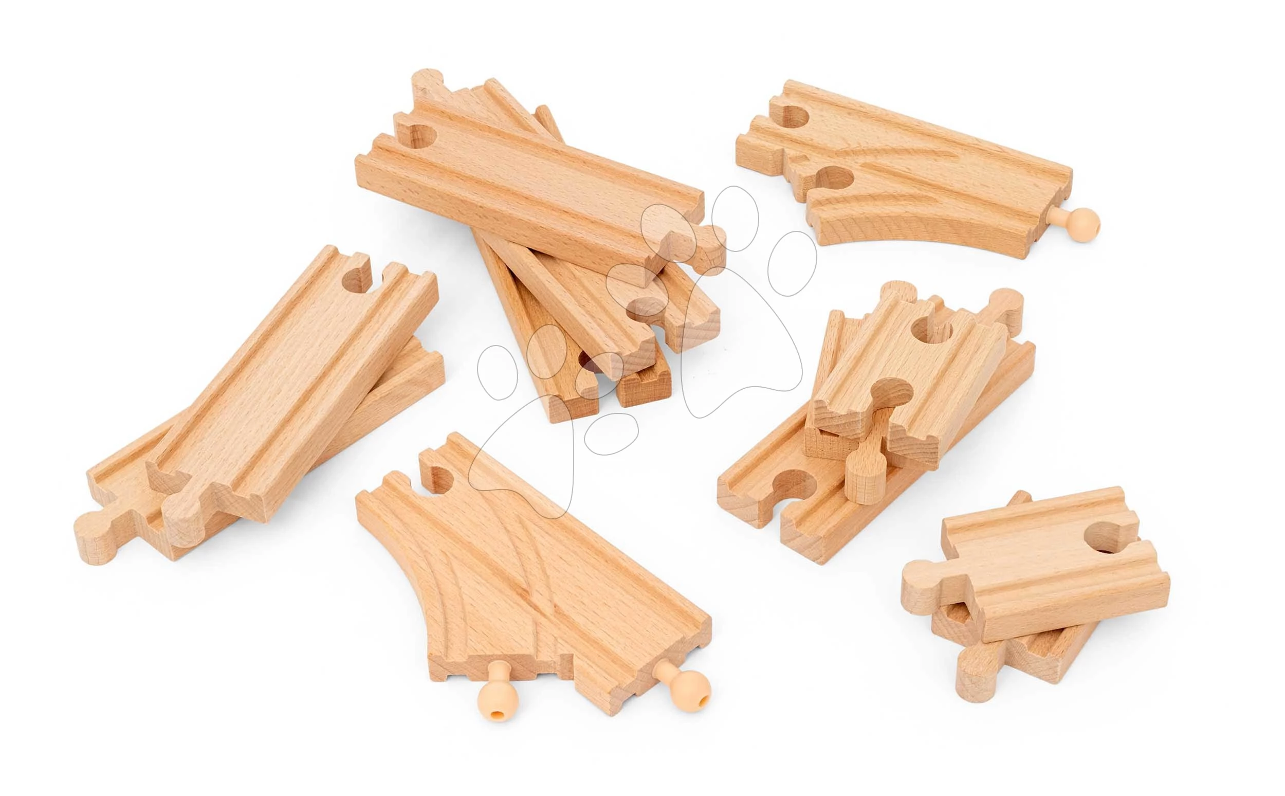 Fa sínek Kezdőszett Starter Strack Pack BRIO 12 részes 3 évtől BRIO0998