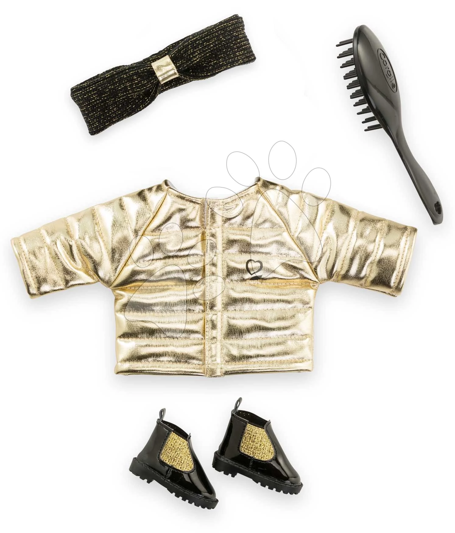 Ruha szett játékbabára Couture Outfits Set and Accessories Ma Corolle 4 kiegészítő 36 cm babának CO212810