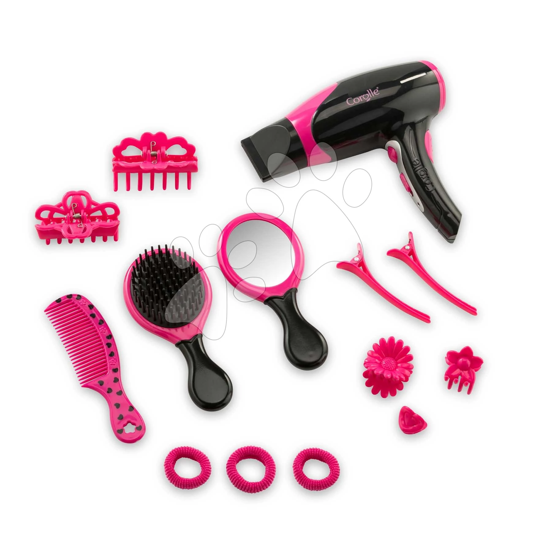Hajszárító játékbabának Hairstyling Set Ma Corolle 14 kiegészítővel 36 cm babának CO213040