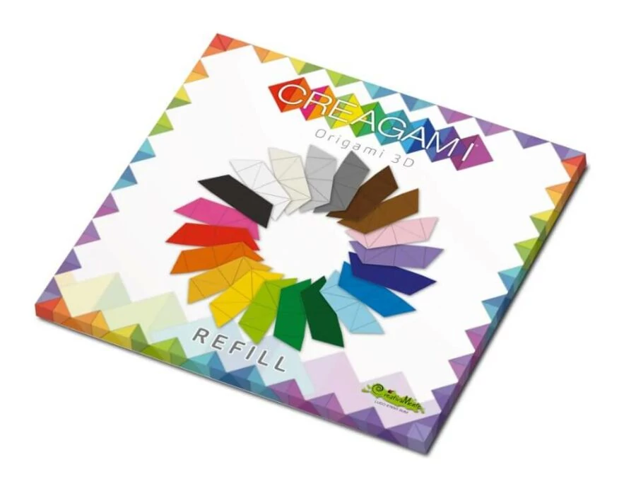 Creagami utántöltő 3D origami készlethez, szürke