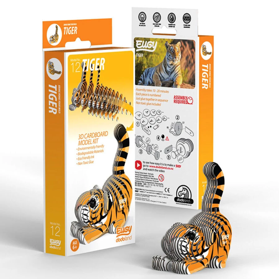 EUGY Tigris 3D puzzle