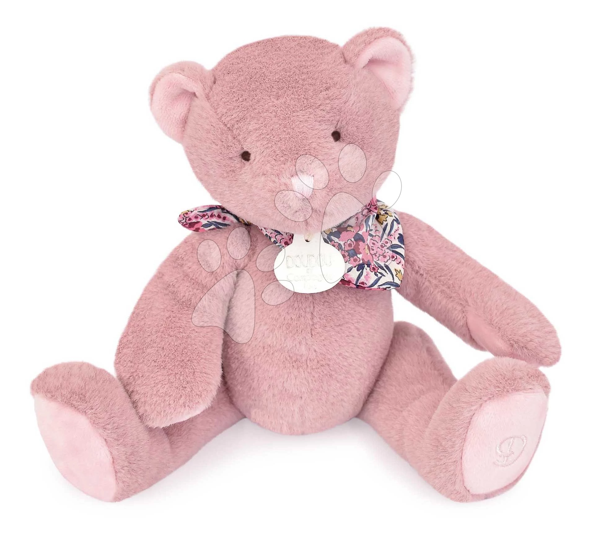 Plüss mackó L'Ours Doudou® Bear Pink Doudou et Compagnie rózsaszín 25 cm 0 hó-tól DC4161