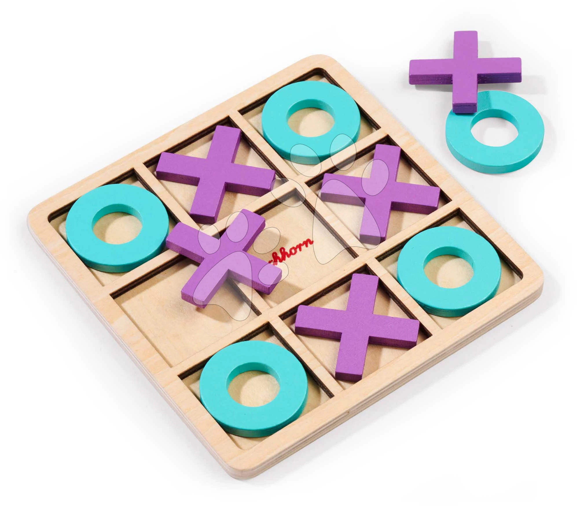 Fa amőba játék Tic Tac Toe Game Eichhorn 11 részes 3 évtől EH2812