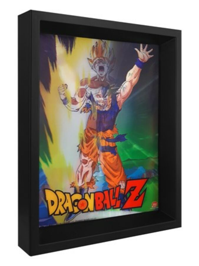 Dragon Ball Z (POWER LEVELS INCREASED) keretezett poszter