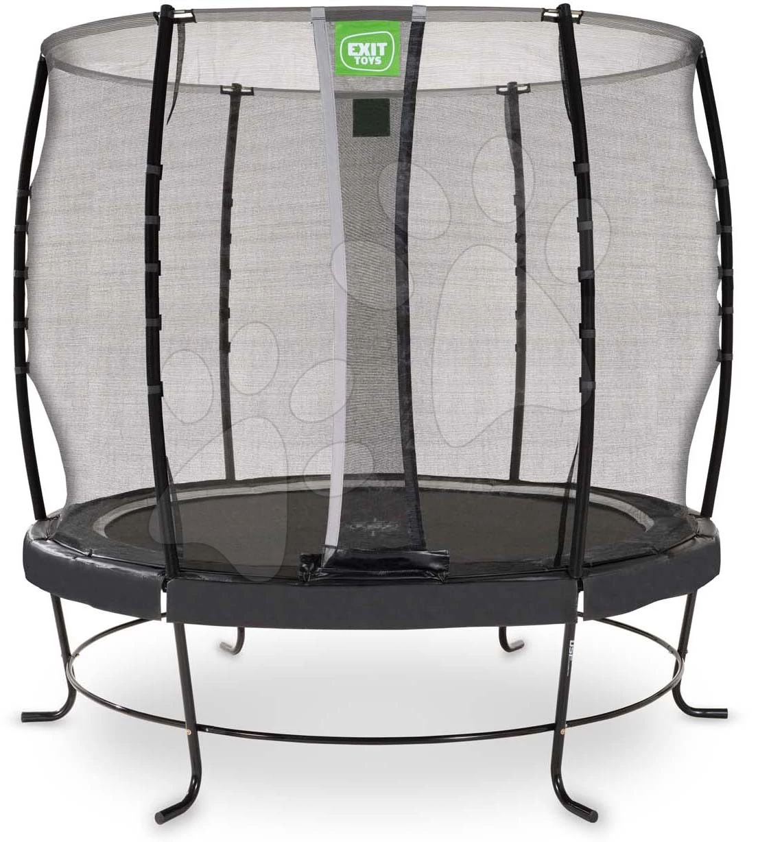 Trambulin védőhálóval Lotus Classic Exit Toys átmérője 253 cm fekete