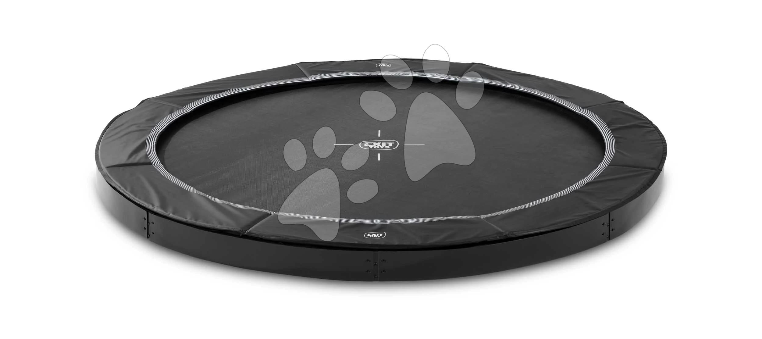 Talaj trambulin Interra Ground Level Sports Trampoline Exit Toys 305 cm átmérővel szellőzőrendszerrel fekete ET10221000