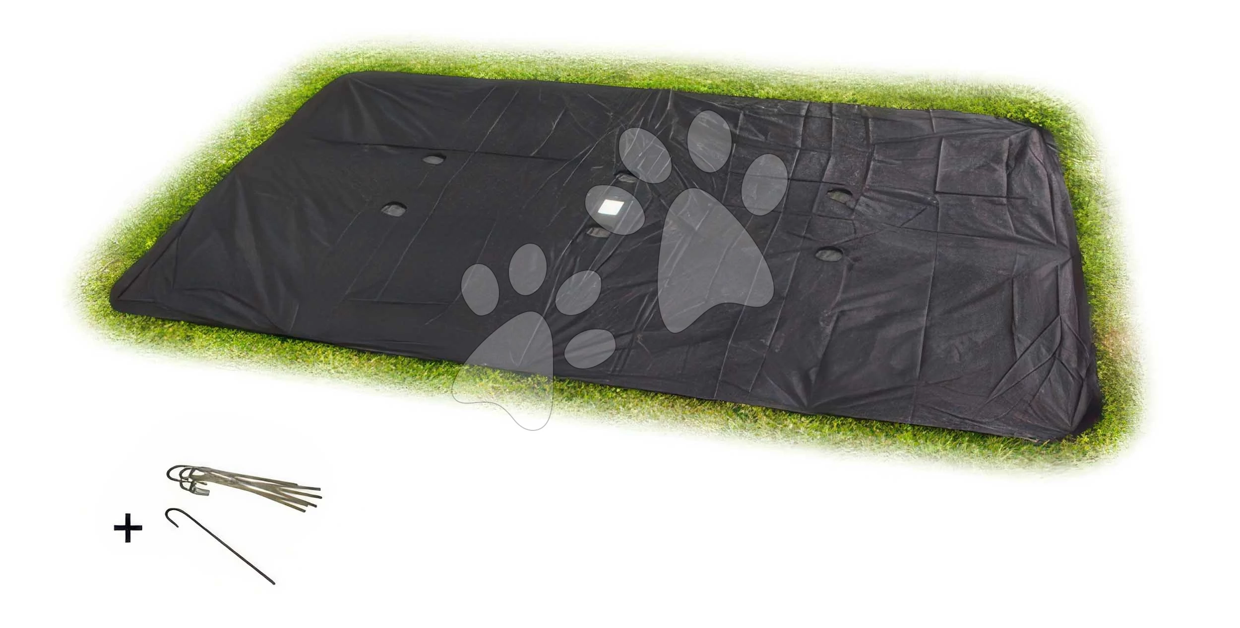 Ponyva Ground Level trampoline cover Exit Toys trambulinokra 244*366 cm méretekkel ET11298200