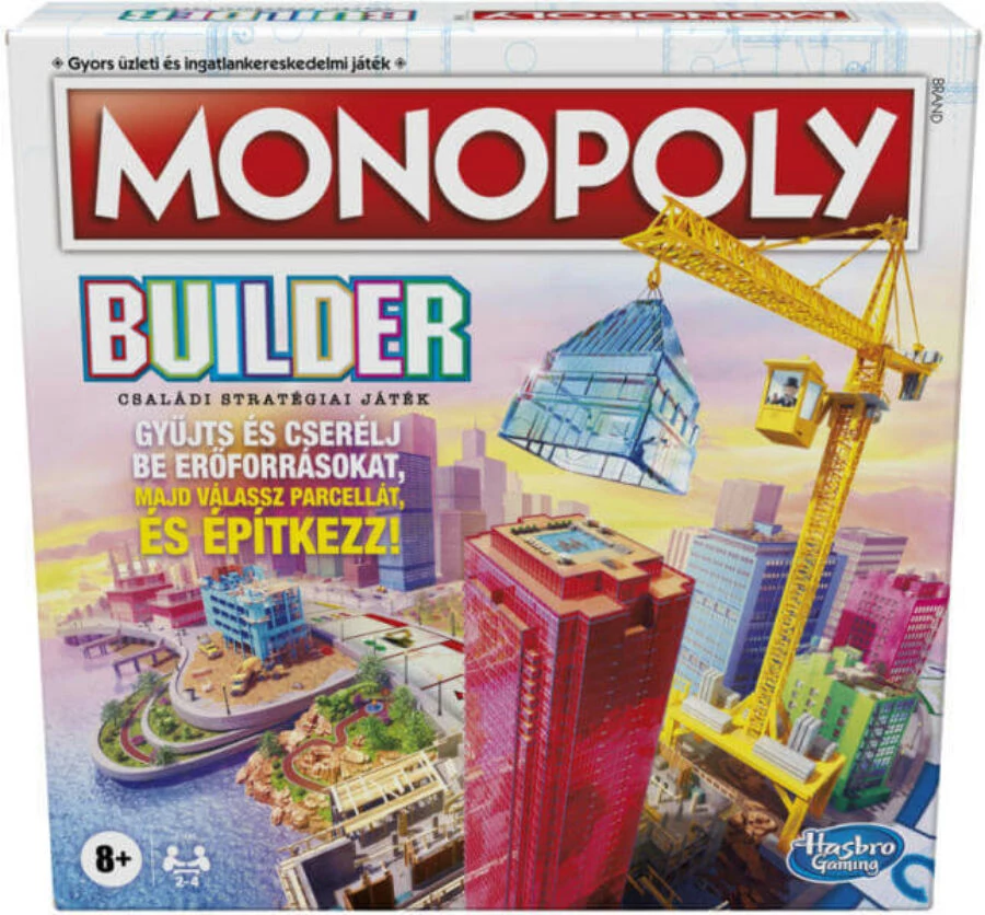 Monopoly Builder társasjáték