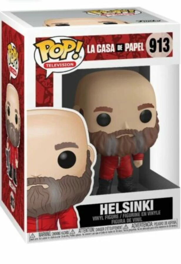 Funko Pop! Television: La Casa de Papel - Helsinki figura #913
