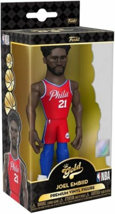 Funko Gold: NBA Sixers - Joel Embiid (Ce'21) Premium (5