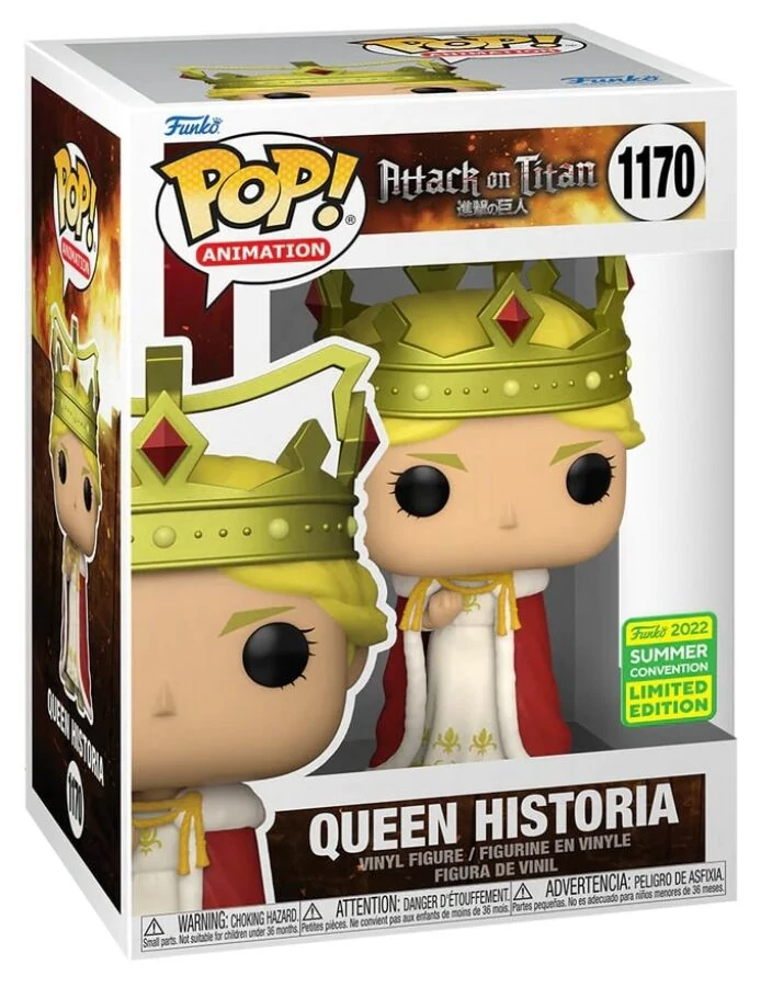 Funko Pop! Animation: Attack on Titan - Queen Historia figura #1170