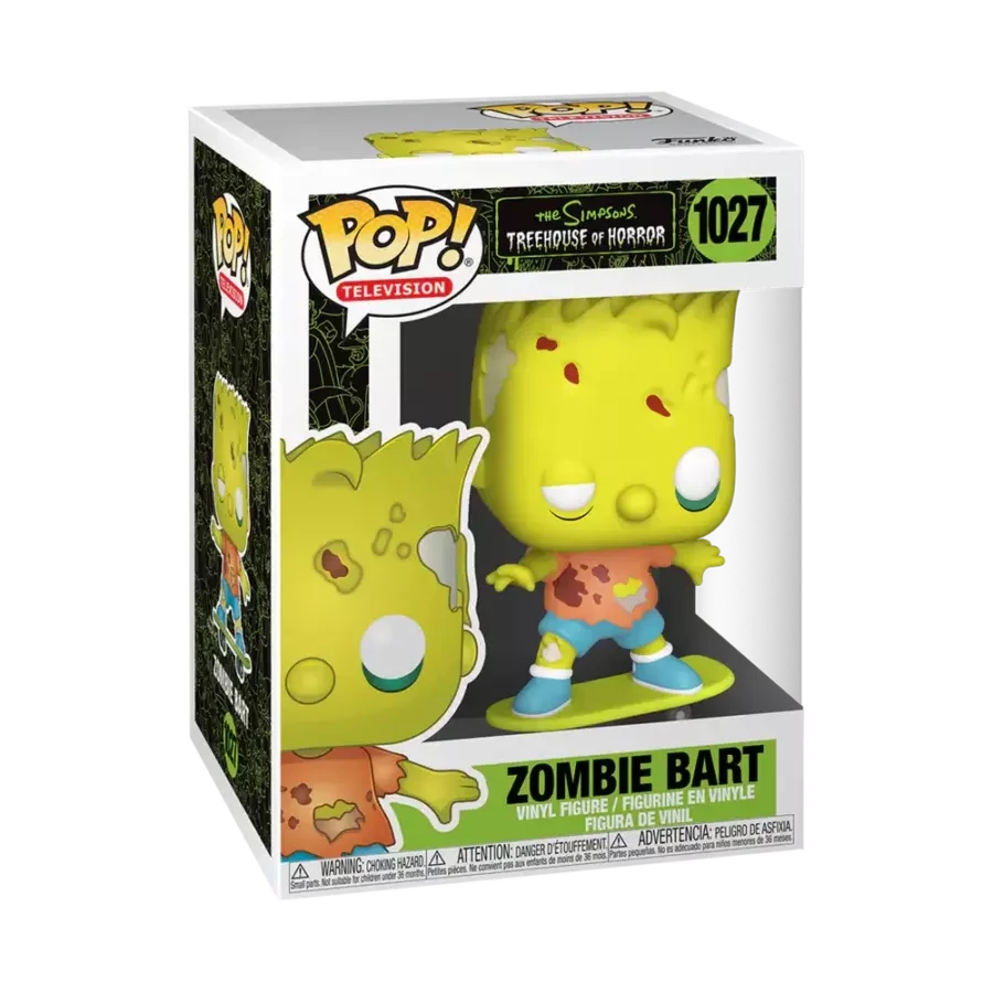 Funko POP! Animation: Simpsons - Zombie Bart figura #1027