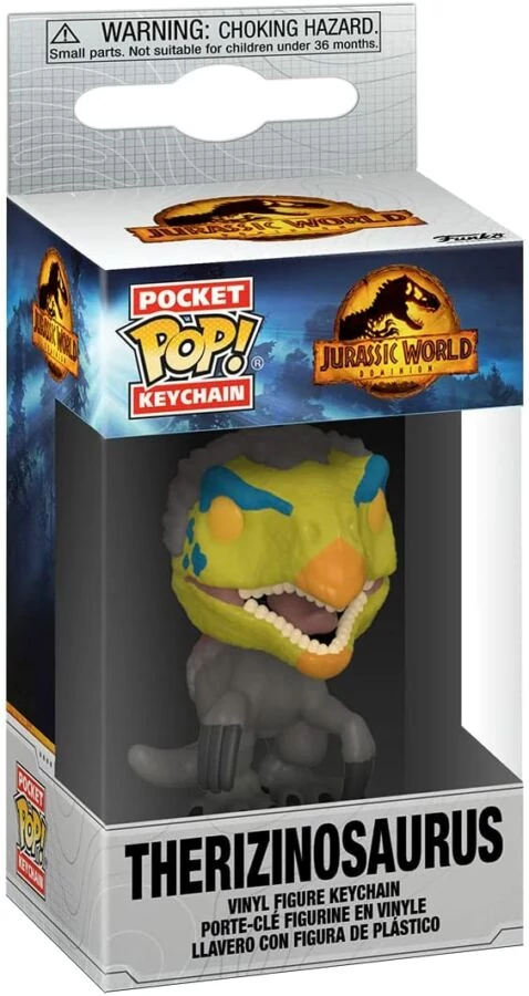 Funko POP! Jurassic World - Dominion Therizinosaurus kulcstartó