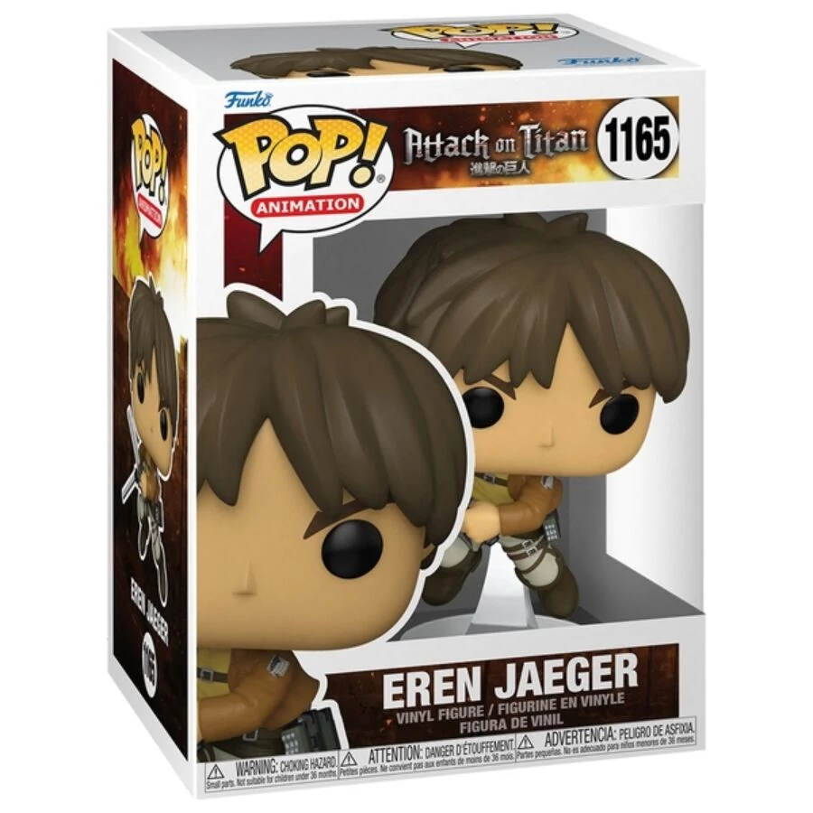 Funko POP! Animation: Attack on Titan S4 - Eren Jaeger figura #1165