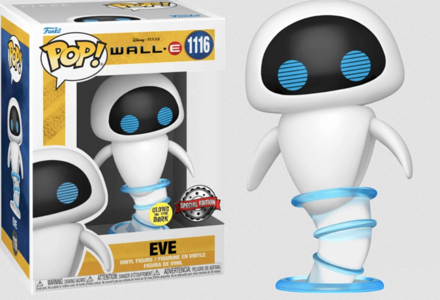 Funko Pop! Disney: Wall-E - Eve (Flying) figura #1116