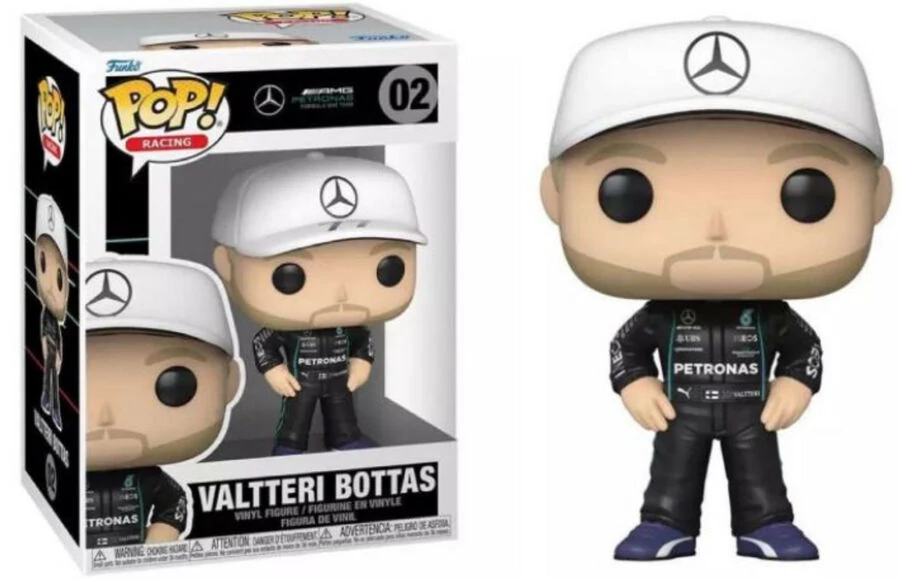 Funko POP! Formula One - Mercedes: Valtteri Bottas figura