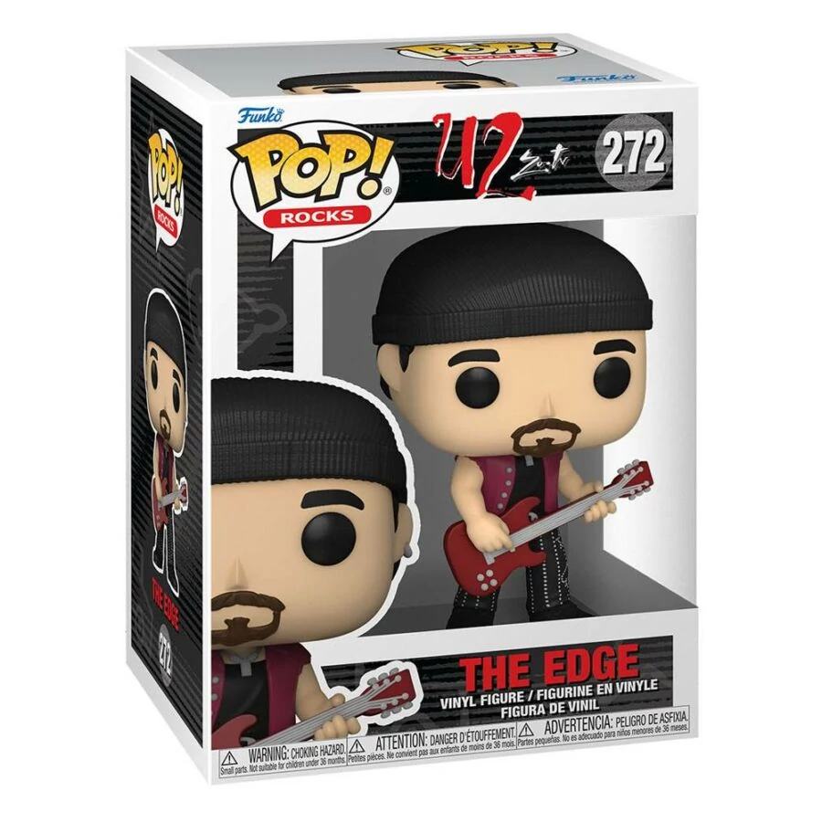 Funko POP! Rocks: U2 ZooTV - The Edge figura #272