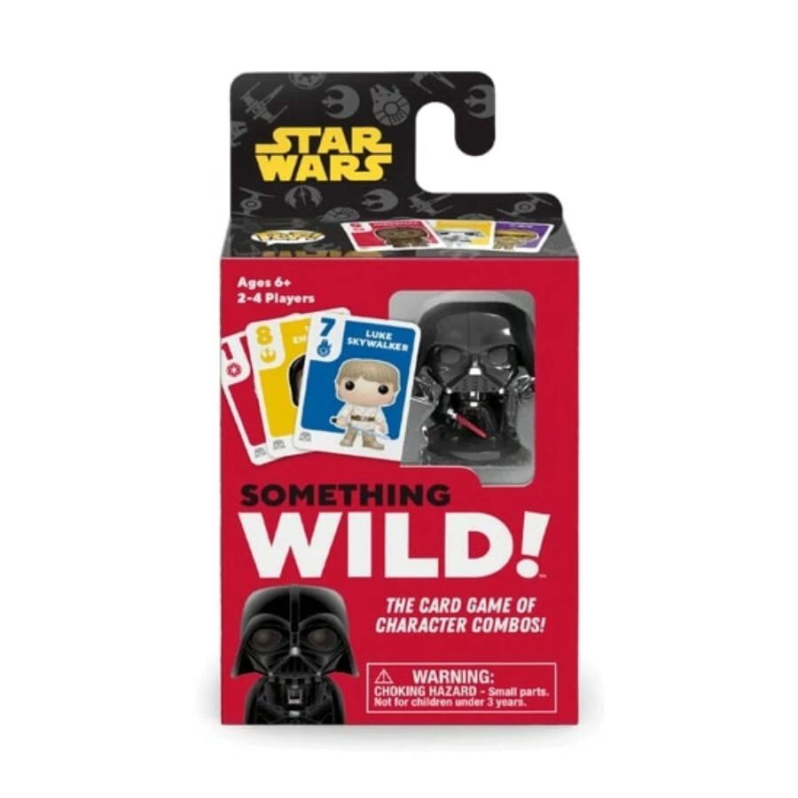 Funko Something Wild! kártyajáték Star Wars - Darth Vader figurával