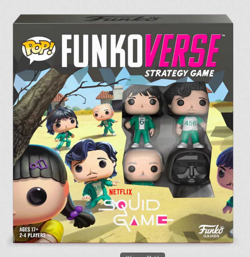 Funko POP! Funkoverse: Squid Game 4-pack figura