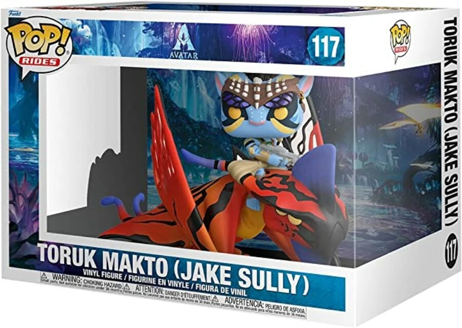 Funko POP! Ride SUP DLX: Avatar - Toruk Makto with Jake figura #117