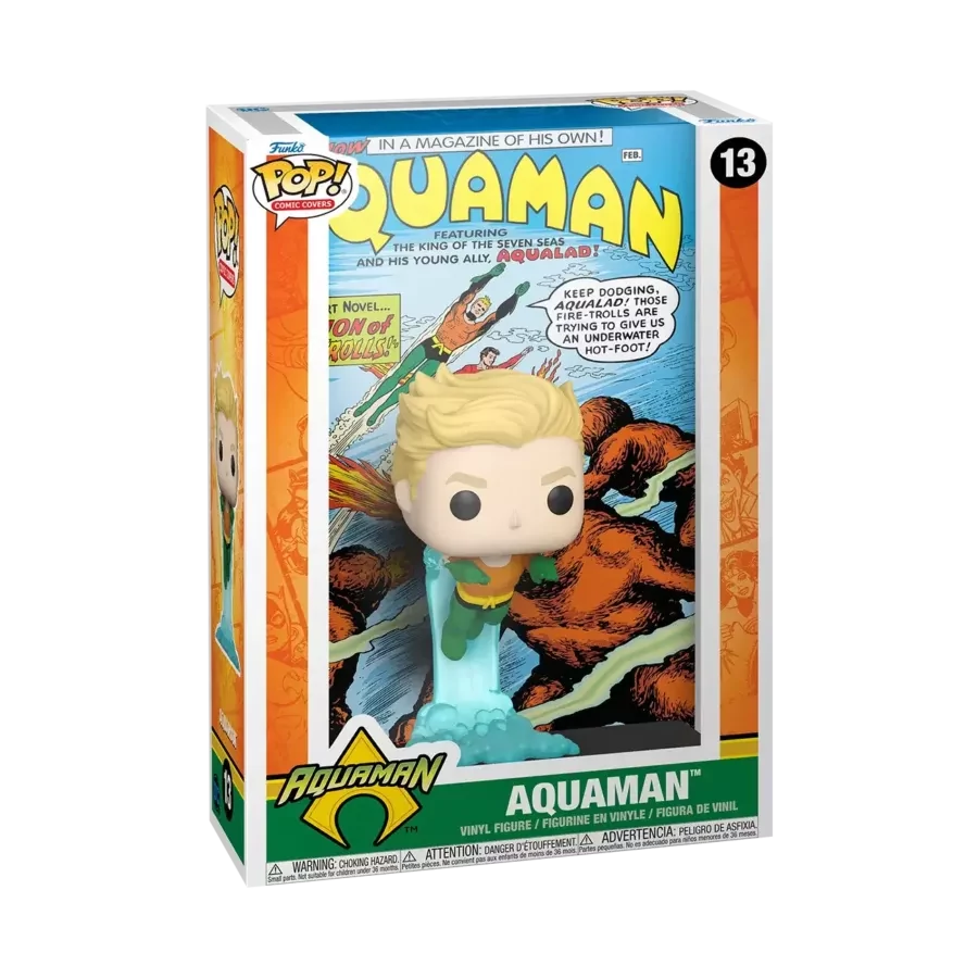 Funko POP! Comic Cover: DC - Aquaman figura #13