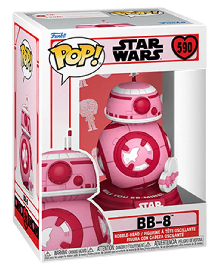 Funko POP! Star Wars: Valentines - BB-8 figura#590