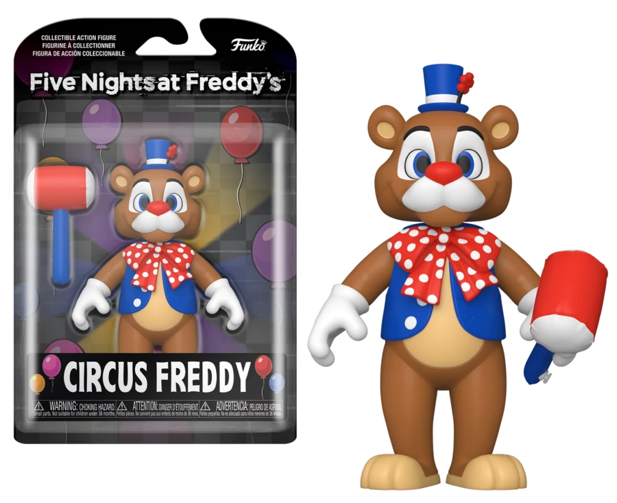 Action Figure: Five Nights at Freddy's SB - Circus Freddy figura