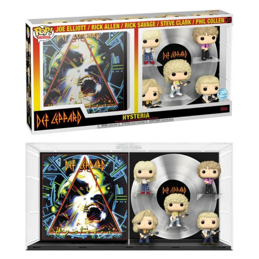 Funko POP! Deluxe Album: Rose - Def Leppard figura #37