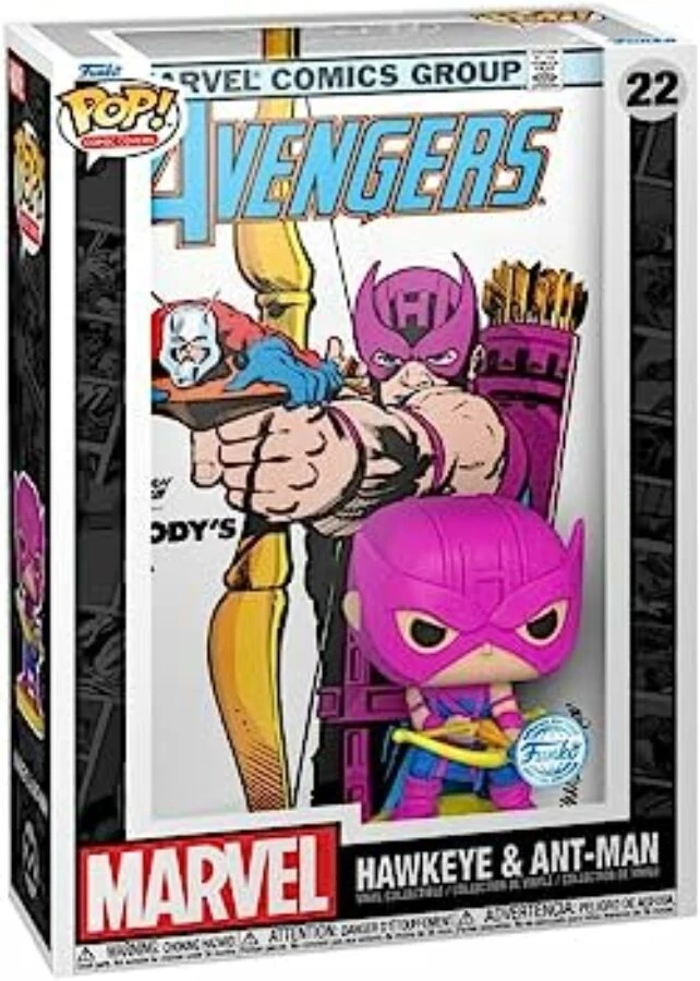 Funko Pop! Comic Covers: Marvel Avengers - Hawkeye & Ant-Man (SE) #22 figura