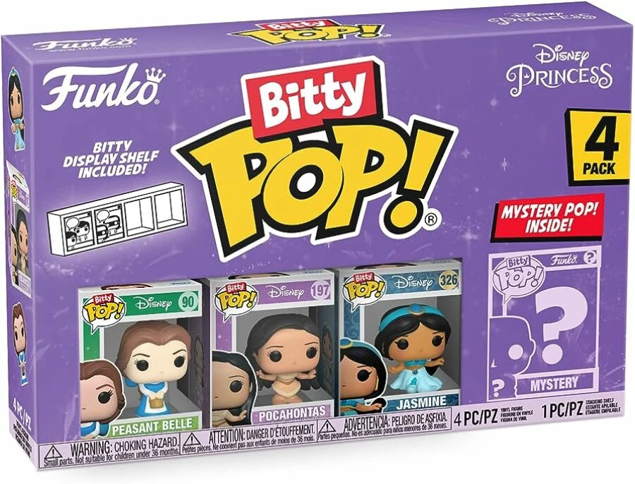 Funko Bitty POP! Disney - Belle 4PK figura