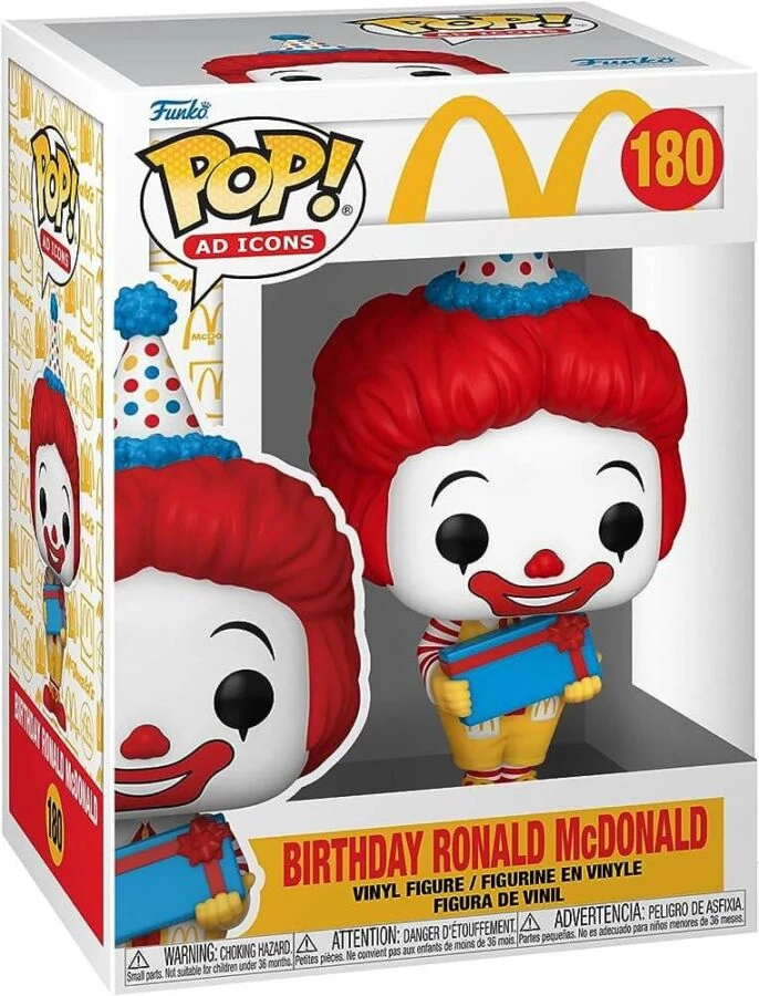 Funko POP! Ad Icons: McDonalds - Birthday Ronald figura