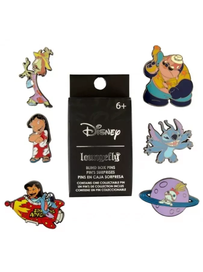 Funko POP! Disney: Lilo & Stitch Space Adventure blind box enamel pins kitűző