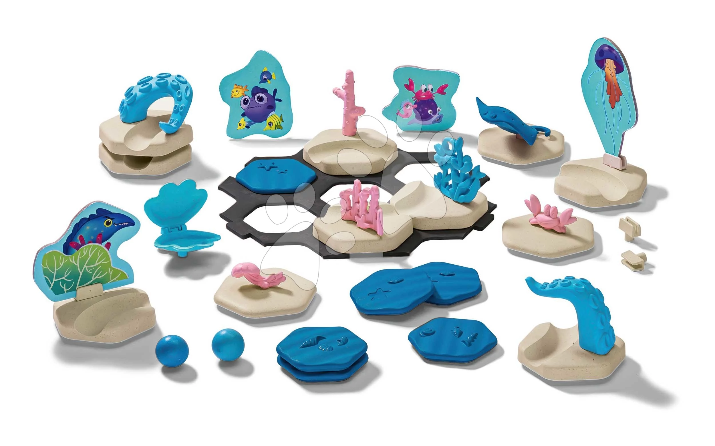 Kiegészítő golyópályához Óceán My Ocean Extension Junior GraviTrax 33 részes figurákkal 3 évtől RVBR4000