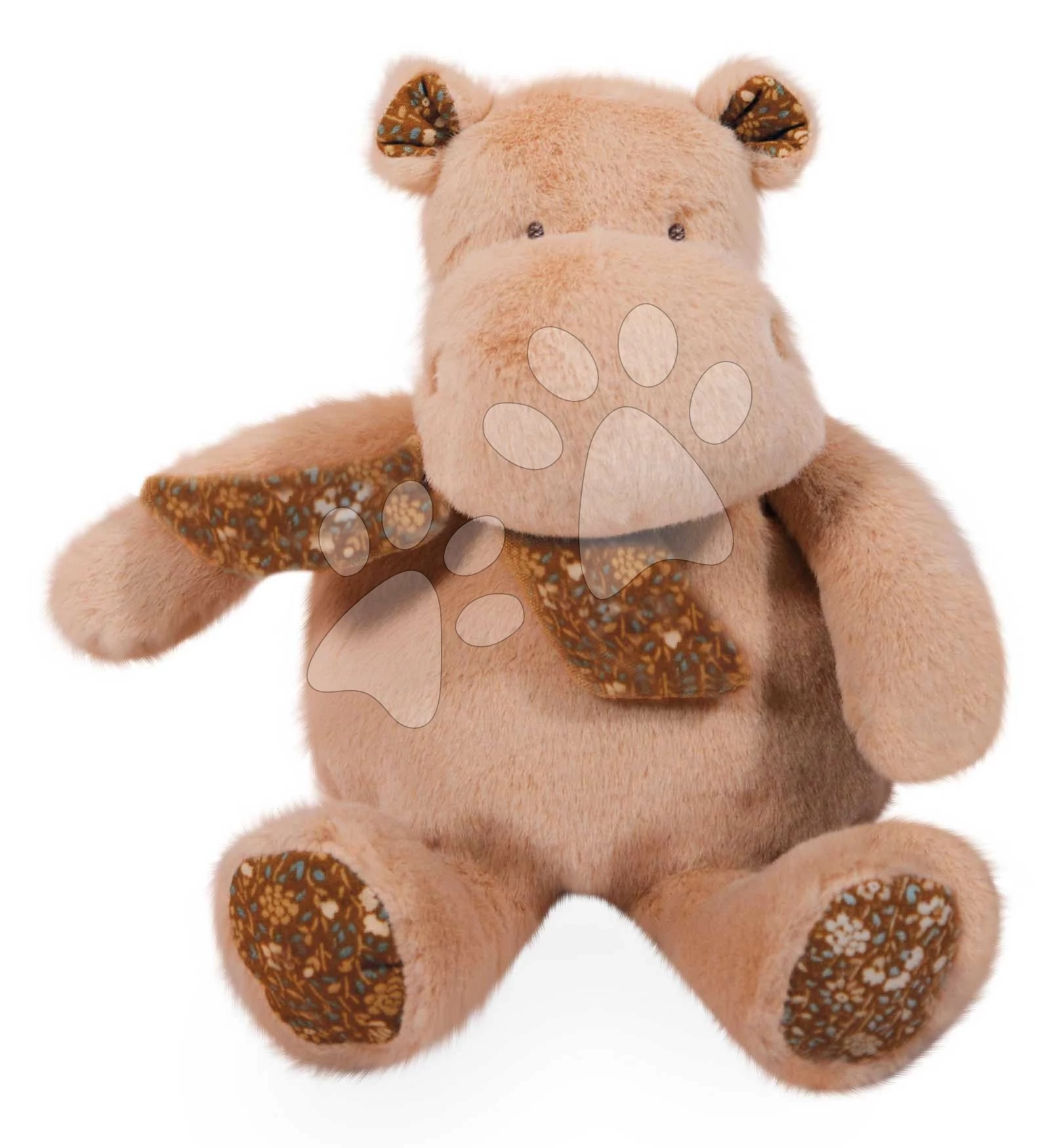 Plyšový hrošík so šatkou Hippo Bandana Beige Histoire d’ Ours béžový 22 cm od 0 mes HO3175