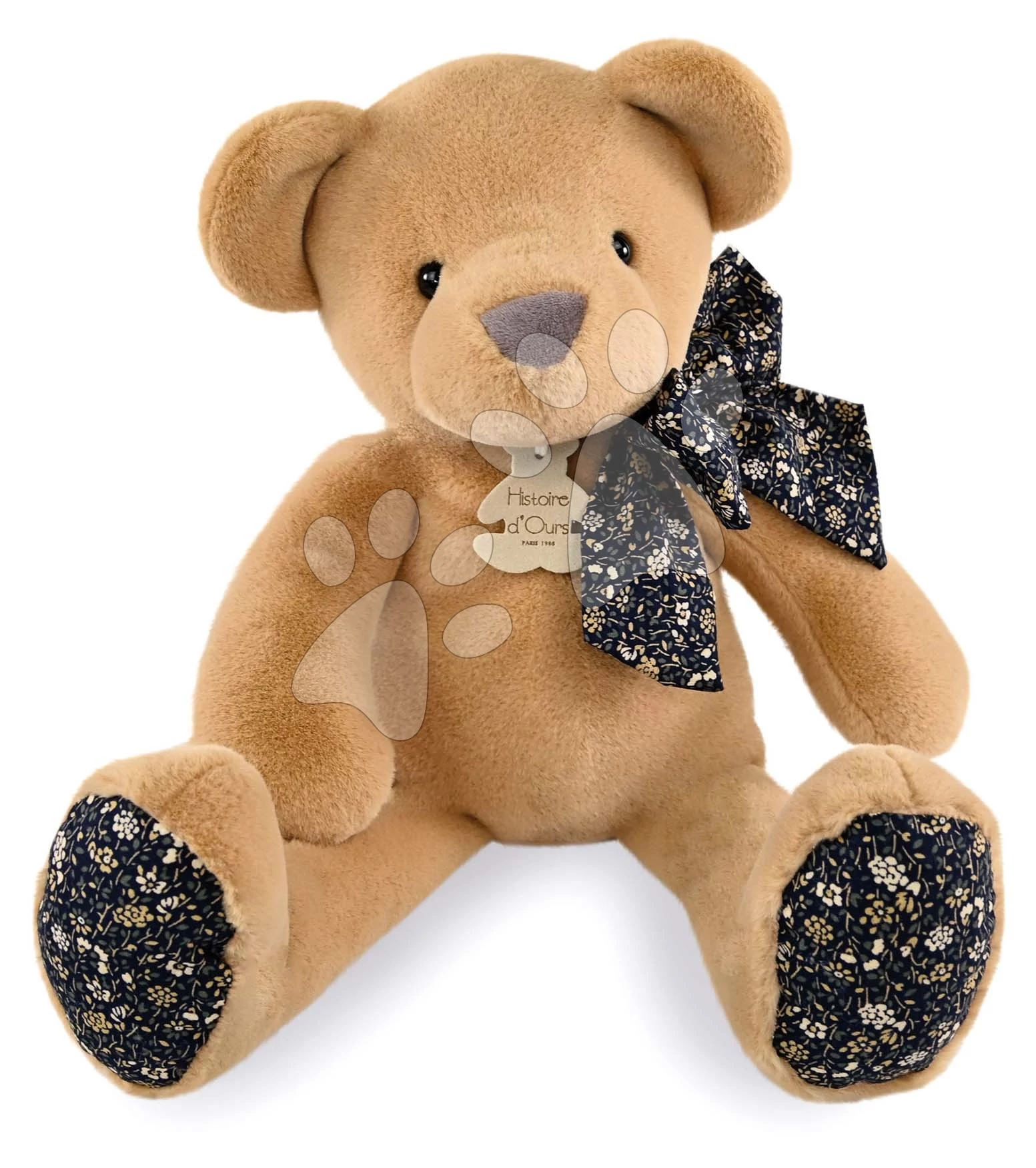 Plüss mackó Bear Light Brown Copain Calin Histoire d’ Ours barna 40 cm 0 hó-tól HO3195