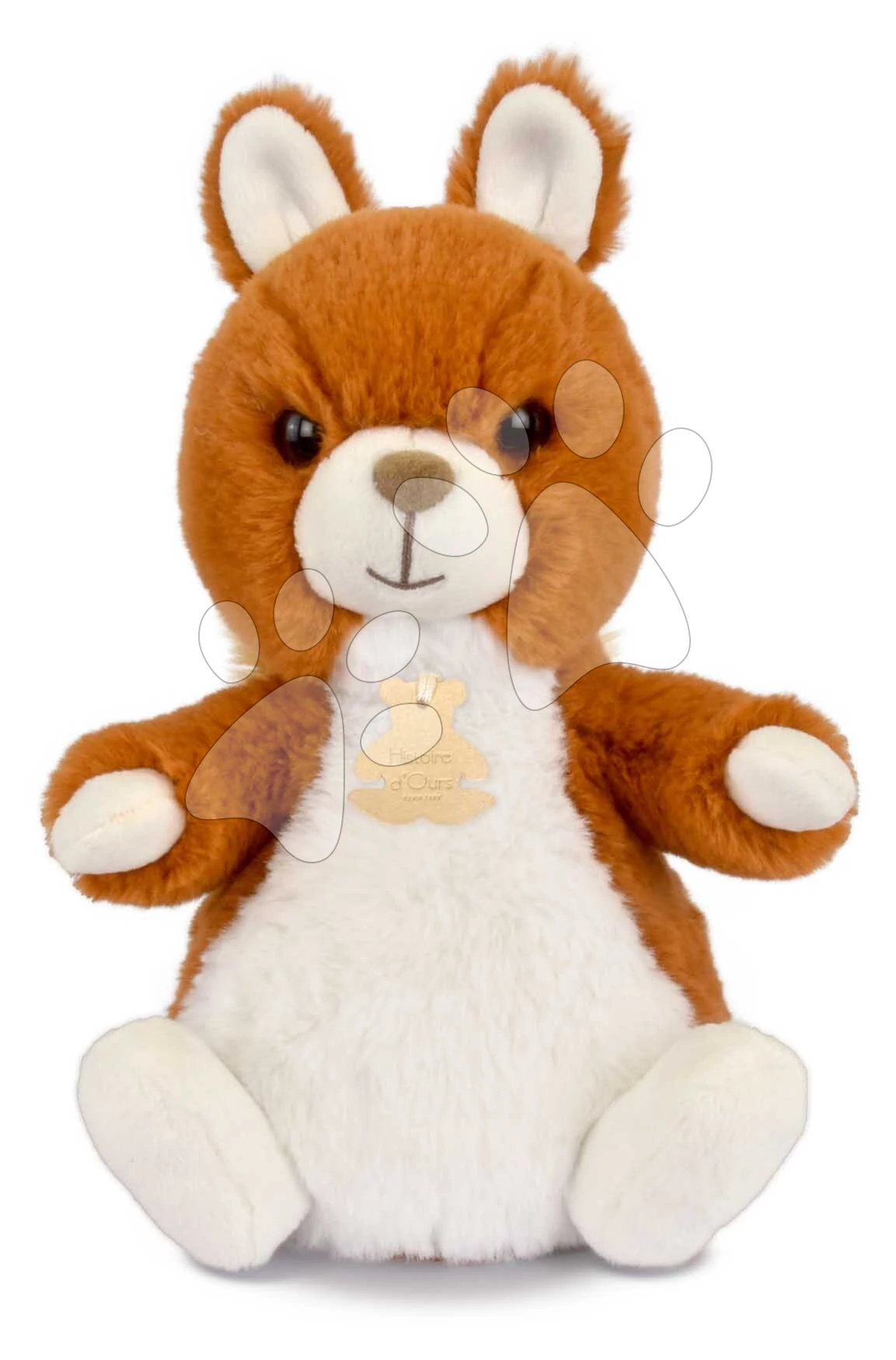 Plüss mókus The Soft Stretch Squirrel Histoire d’ Ours narancssárga 20 cm 0 hó-tól HO3301