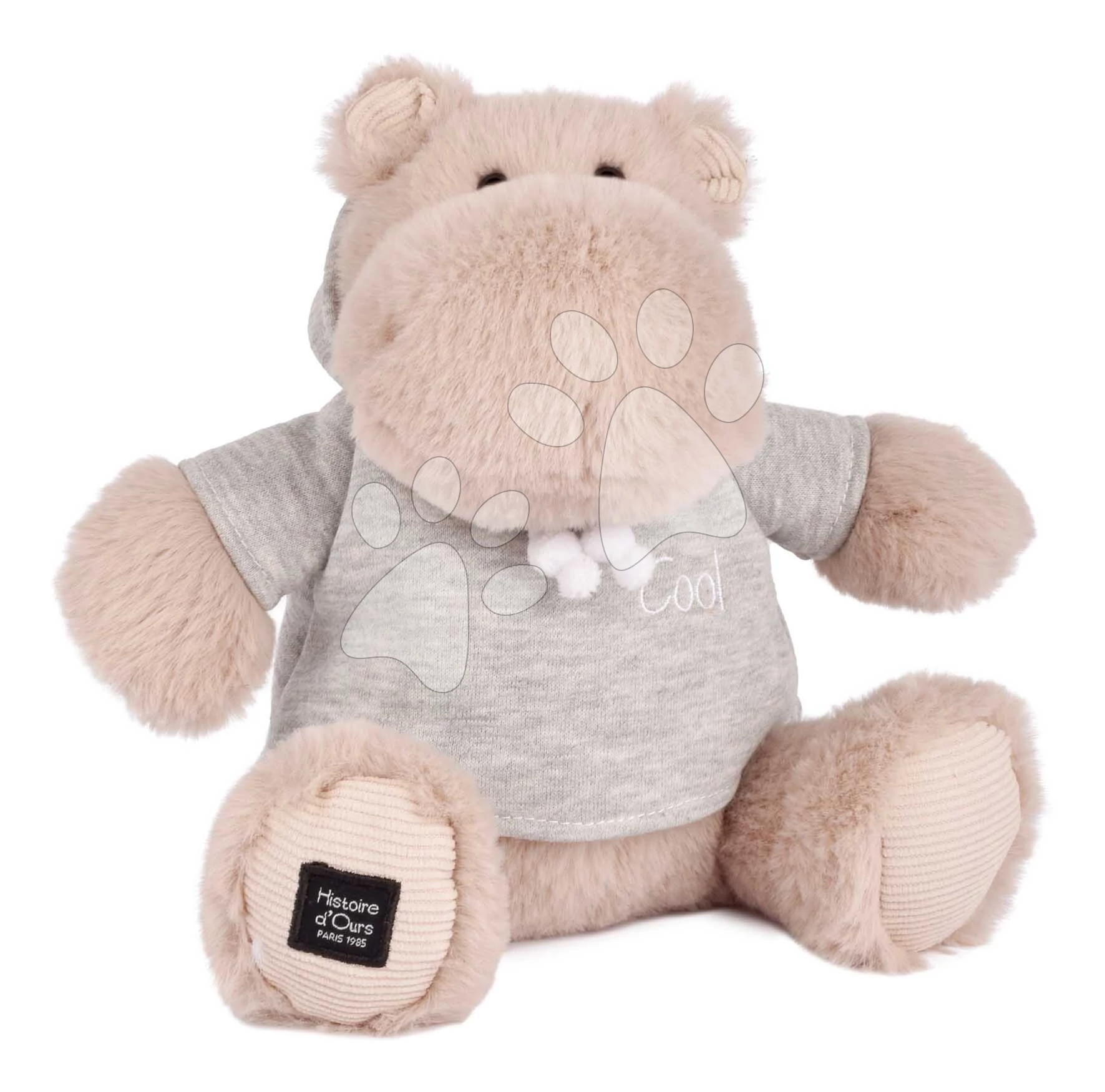 Plüss víziló pulcsiban Chilly Max Hippo Histoire d’ Ours bézs 20 cm 0 hó-tól