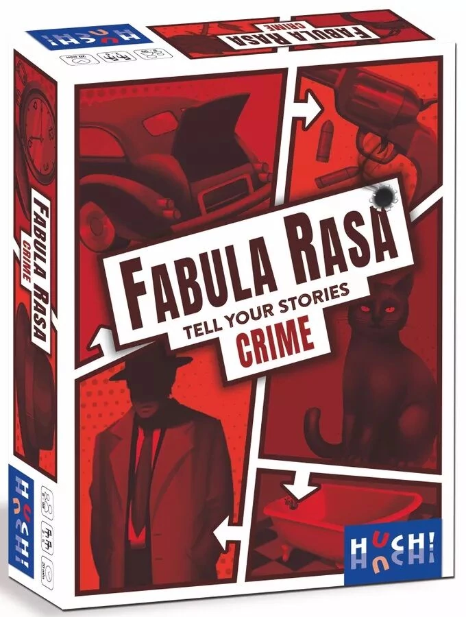 Fabula Rasa - Crime multinyelvű társasjáték