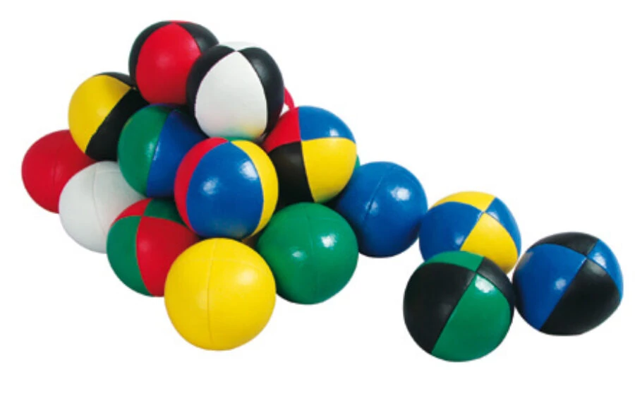 Henry's Premium zsonglőrlabda, 67mm, zöld-piros-kék-sárga