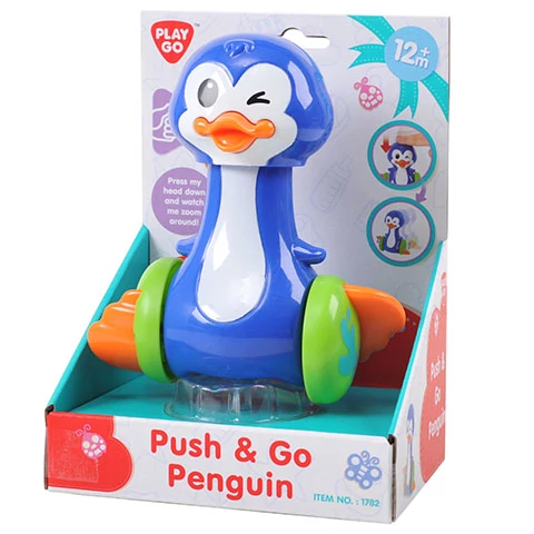 Playgo: Nyomd és gurul vidám bébipingvin