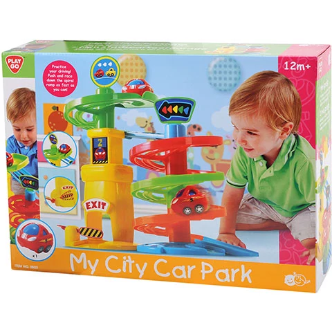 Playgo: Szuper autós spirálpálya bébijáték