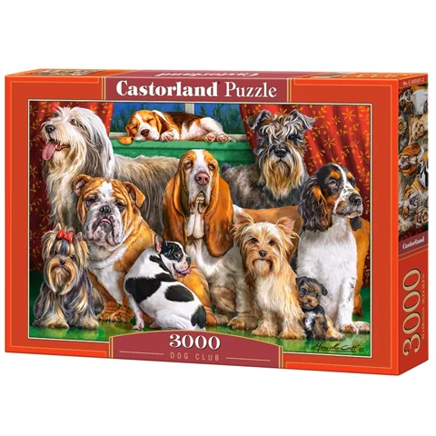 Kutya klub 3000db-os puzzle - Castorland