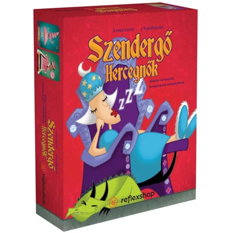 Szendergő hercegnők társasjáték